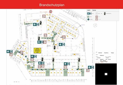 Alle Flucht- und Rettungswegepläne, Feuerwehr- oder Brandschutzpläne werden mit „Fluchtplan“ von Weise Software erstellt.