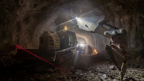 Vier Vortriebe parallel: Tunnelbauarbeiten für Pumpspeicherkraftwerk schreiten voran