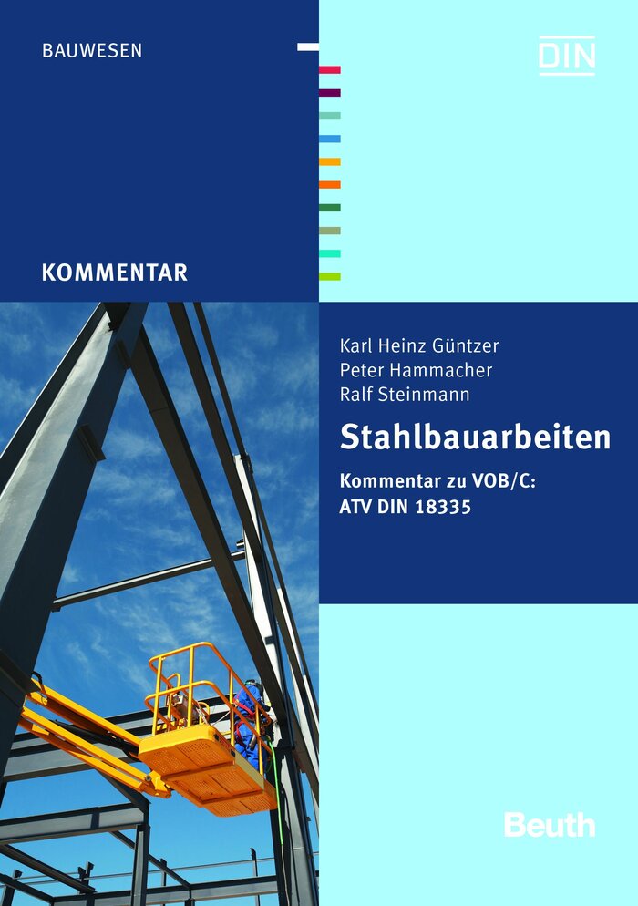 Das Buch Stahlbauarbeiten aus dem Beuth Verlag