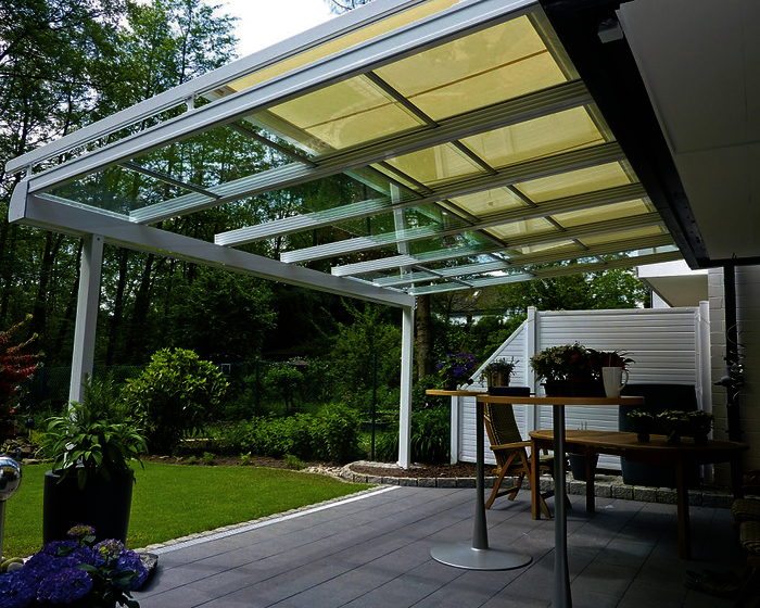 Planung eines Terrassendachs