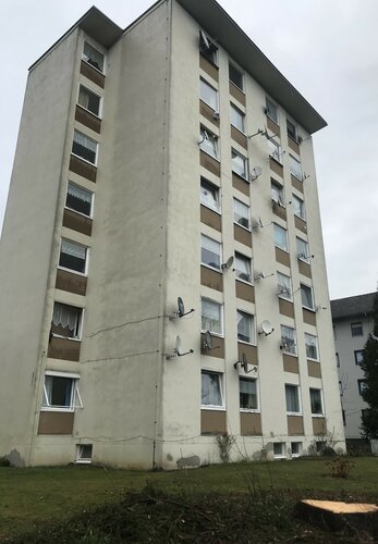 Vor der Kernsanierung 
