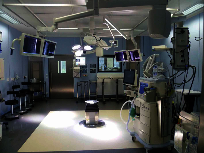OP-Saal im Neubau des DTZ West (Diagnose- und Therapiezentrum) des Universitätsklinikums Köln.