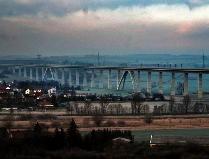 Ingenieurbaukunst als Bestandteil der Baukultur: die Unstruttalbrücke.