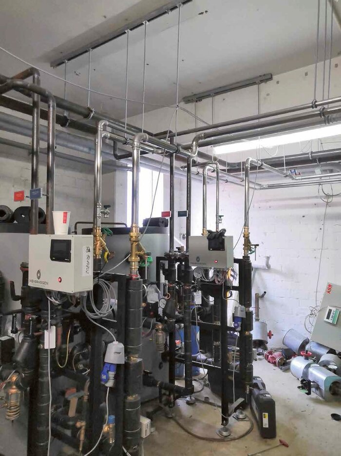 Sanierung der Warmwasserbereitung in einem Mehrfamilienhaus in Ludwigshafen