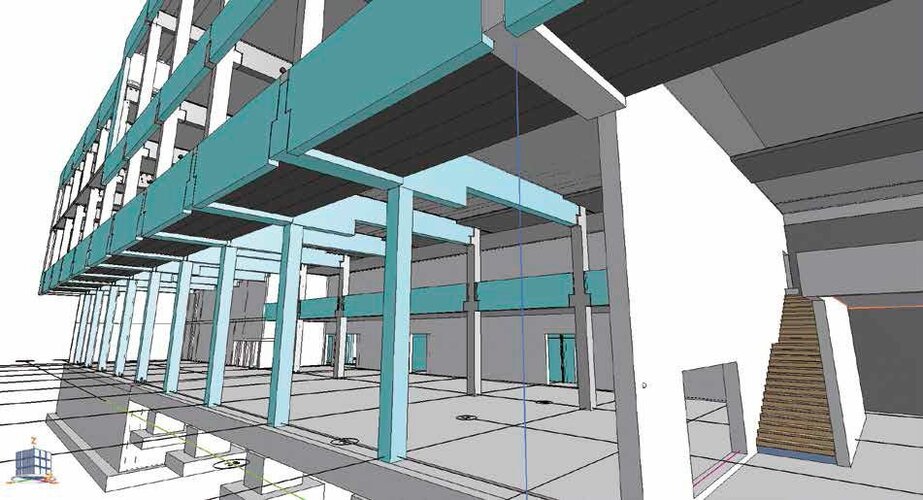 BIM macht die Planung transparenter, Planungsfehler werden reduziert.