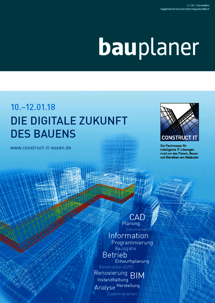 bauplaner construct IT 2018
