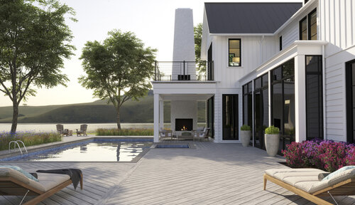 BAU 2025: Recycelte Terrassendielen mit verbesserter Wärmereflektion