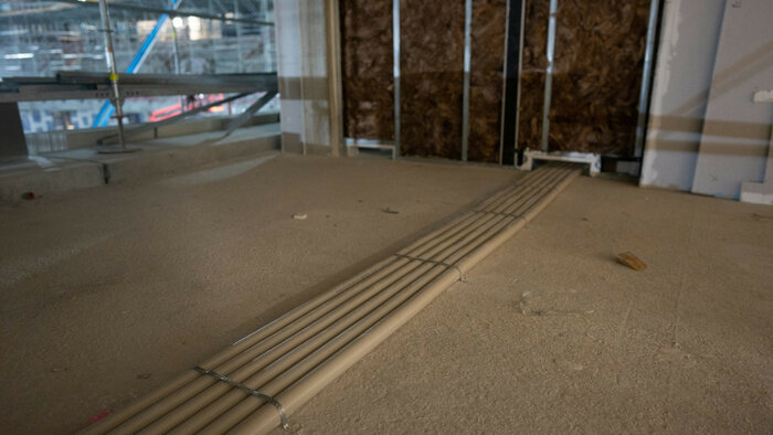Spezialrohre schützen technische Infrastruktur in neuer Multifunktionsarena