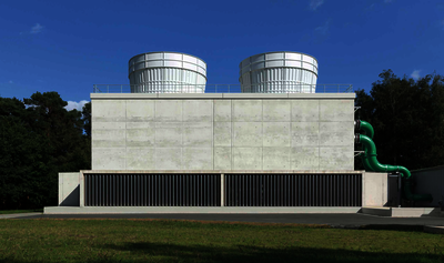 Verteilstation der Kältezentrale im DLR Köln.