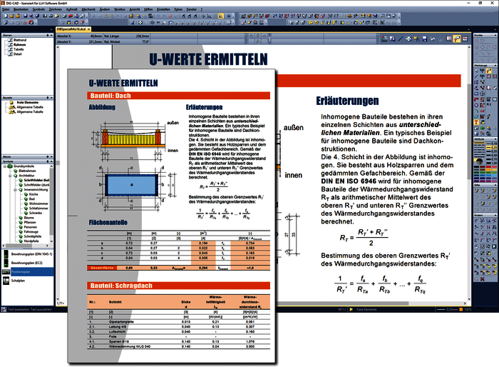 Mit DIG-CAD 6.0 U-Werte ermitteln