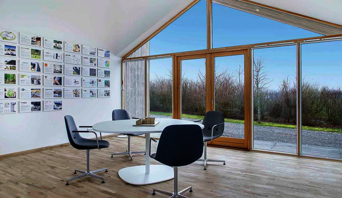 Das Biologische Haus, ein modernes, nachhaltiges und modulares Wohnkonzept mit einzigartigem Design.