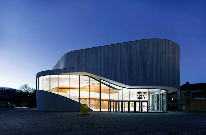 GRANER + PARTNER Ingenieure verwirklichten die medientechnische Planung und Gestaltung des Montforthauses, einem Kultur- und Kongresszentrum in der Feldkirchner Altstadt.