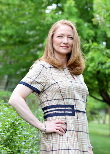 mit Claire Rutkowski, Chief Information Officer Bentley Systems, Quelle: Bentley Systems Bentley_Rutkowski059.JPG