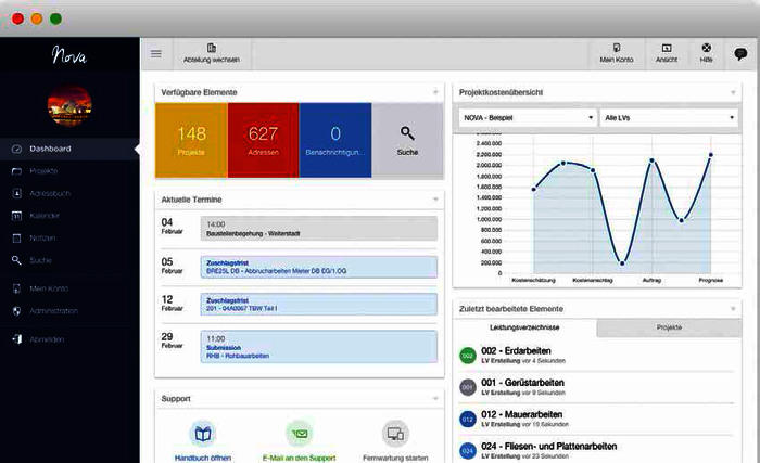 NOVA AVA in der Cloud