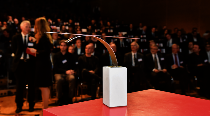 Über 1.000 Gäste waren der Einladung zur Verleihfeier des Deutschen Brückenbaupreises 2016 gefolgt.