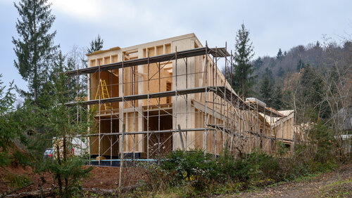 Holzhaus in Ljubljana erreicht Passivhaus-Standard 
