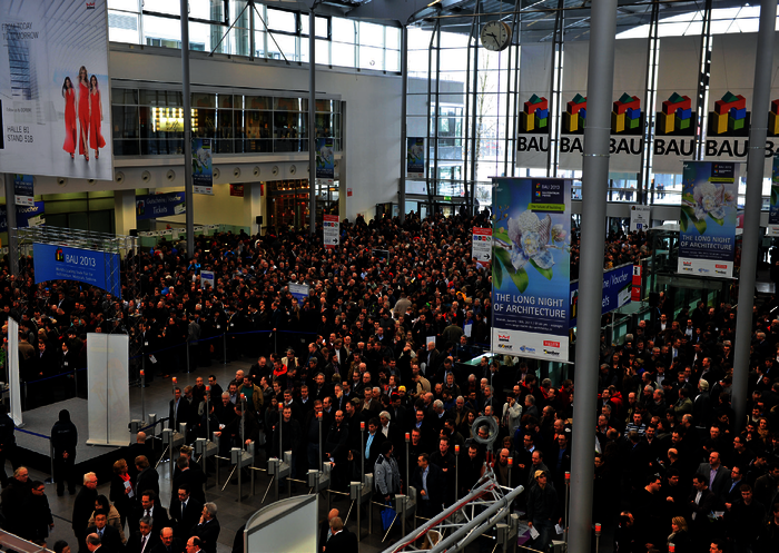 Die nächste BAU findet vom 19. bis 24. Januar 2015 auf dem Gelände der Messe München statt.