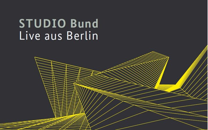 Die Gesprächsreihe STUDIO Bund ist ein Teil des Innovationsprogramms „Zukunft Bau“ des Bundesministeriums des Innern, für Bau und Heimat (BMI) und setzt wichtige Impulse für das Bauwesen. 