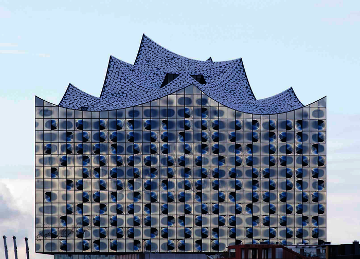 Glänzende Elbphilharmonie