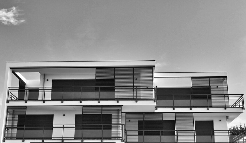 Wohnungsbau mit Fllachdächern (Quelle: Pixabay) architecture-3662613_960_720.jpg
