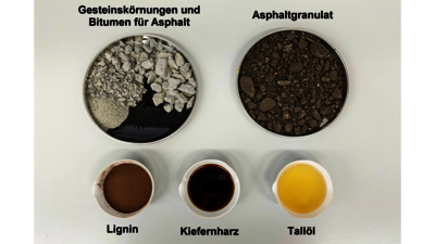 Forschung zu Bioasphalt: Biologische Bindemittel statt fossiler Bitumen