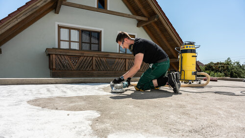 Schnell aushärtende Dachabdichtung mit langer Haltbarkeit