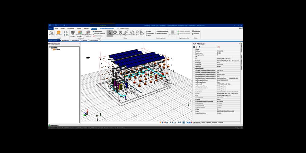 3D Modell im Programm 