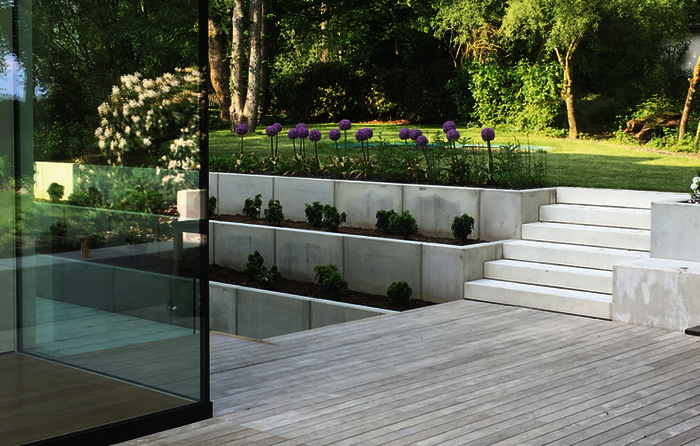 Gartenneuanlage mit Stil