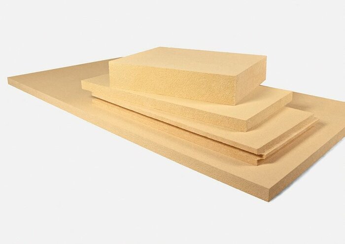 Dämmplatten von Gutex aus dem nachhaltigen Rohstoff Holz.