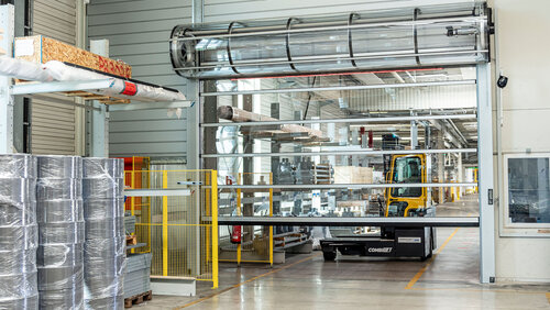 Hörmann stellt schnellstes Industrie-Schnelllauftor vor