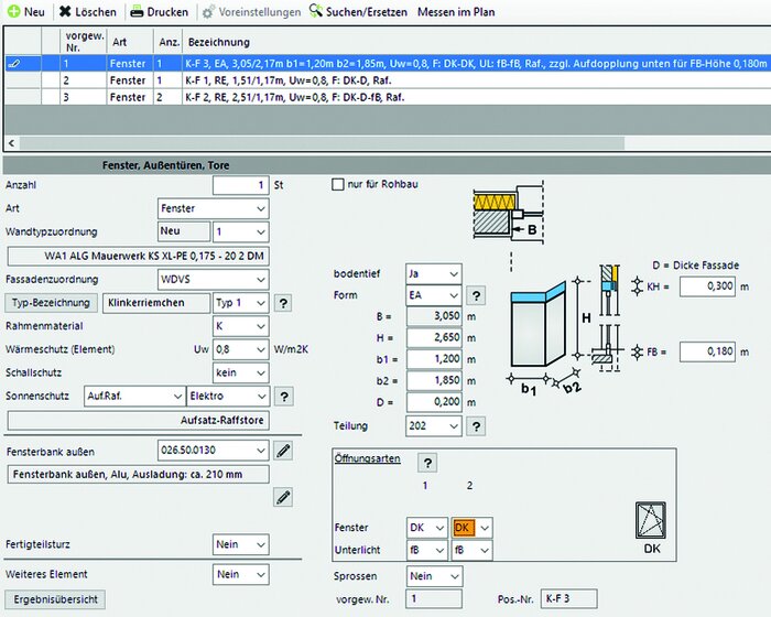 Hasenbein Software Ansicht 