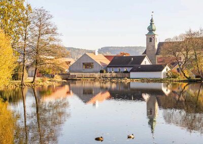 Das neue Stadtarchiv aus Liapor-Leichtbeton ist als lebendiger Wissensspeicher konzipiert, der zur Begegnung einlädt.