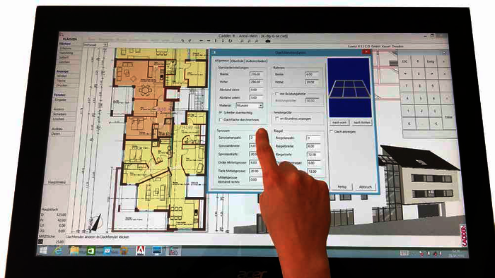 CADDER – Datenbankbasiertes Hochbau-Elemente-CAD
