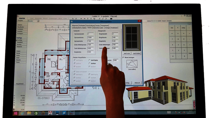 Mobile CAD-Lösung für die 3D-Hochbauplanung