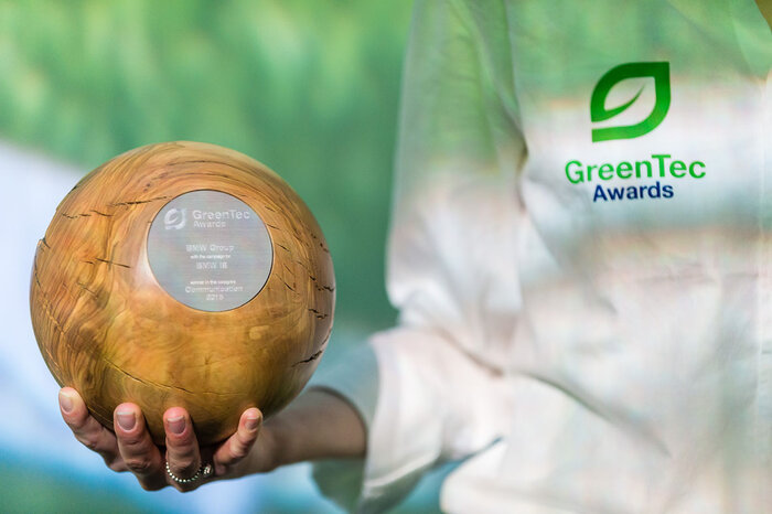 GreenTec Award Trophäe