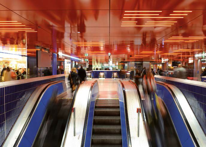 Ein weiteres von EDR realisiertes Projekt: die Modernisierung des U-Bahnhofs Marienplatz.