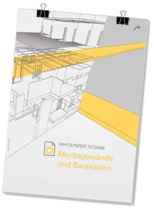 Das Whitepaper zu den Themen Montagewände und Bauplatten wird im Oktober erscheinen. Orca stellt diesen Service ausschließlich digital bereit unter: info.ausschreiben.de/wissen