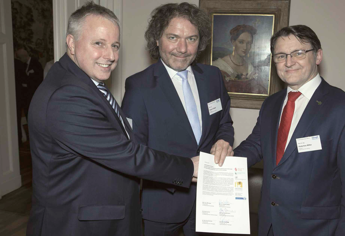 Die Präsidenten der Ingenieurkammern aus Sachsen-Anhalt, Thüringen und Sachsen