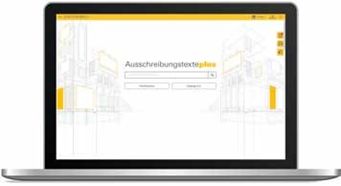 AUSSCHREIBEN.DE Startseite auf dem Laptop