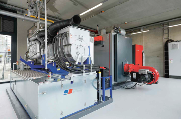 Herzstück der Green Factory 2.0 der Alois Müller Gruppe ist die bereits bestehende Energie­zentrale.