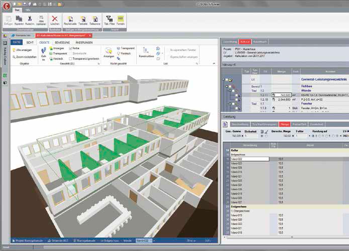 Der AVA-Software-Hersteller Cosoba integriert den BIM-LV-Container von Dr. Schiller und Partner.