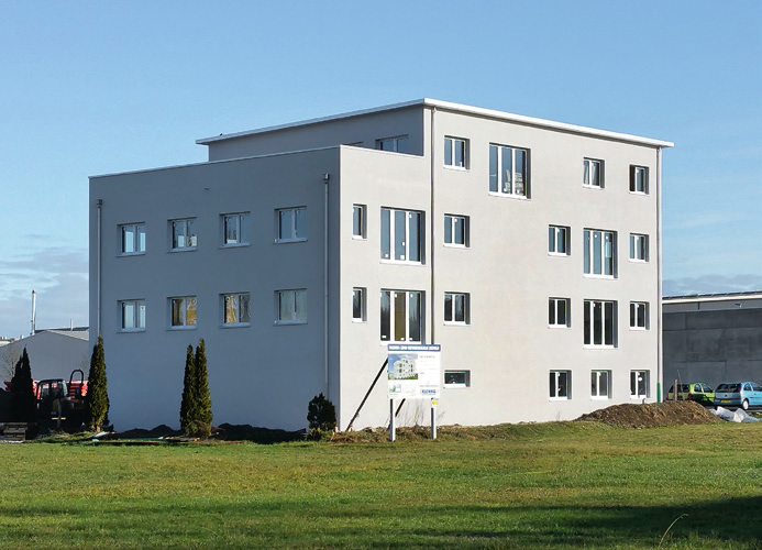 Gebäudehülle aus Liapor-Energiespar-Wänden