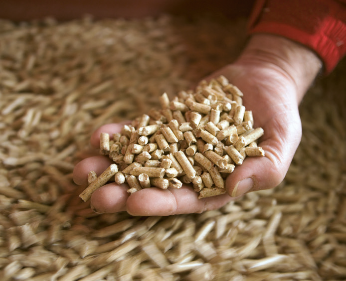 Heizen mit Pellets
