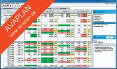Abbildung: AVAPLAN Software