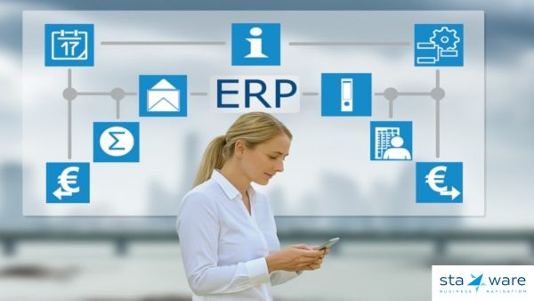 Sta*Ware BusinessNavigator E&P schafft durchgängige Prozesse und beseitigt Insellösungen © Quelle: Sta*Ware EDV Beratung GmbH