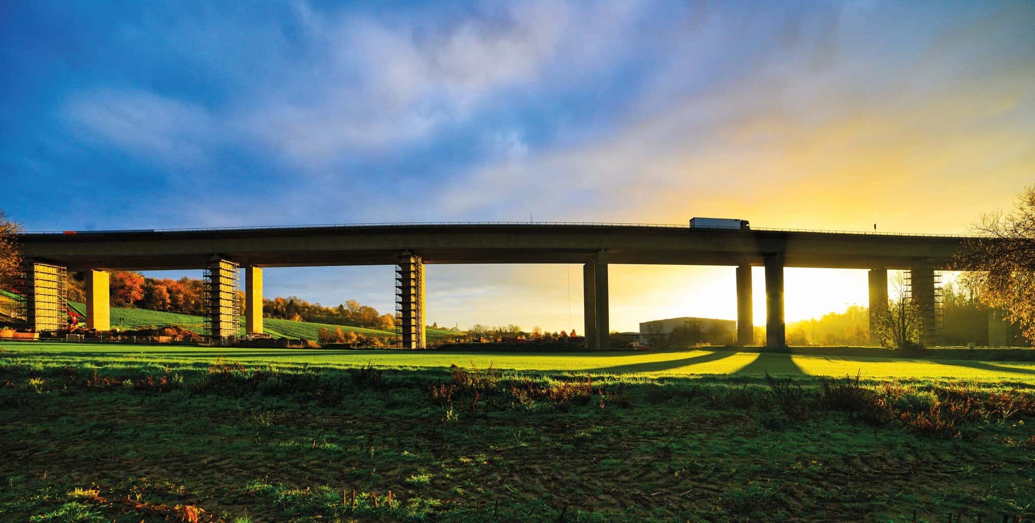Die Kochertalbrücke © Foto: Firmengruppe Max Bögl