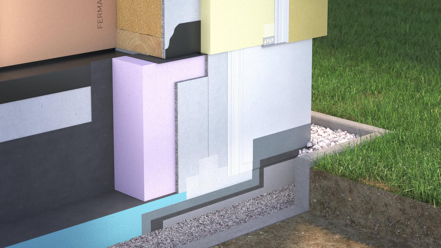 An den aktuellen Stand der Technik angepasst wurden wichtige Themen wie technische Hinweise zu Fermacell Powerpanel H2O im erdberührten Bereich. © James Hardie Europe GmbH