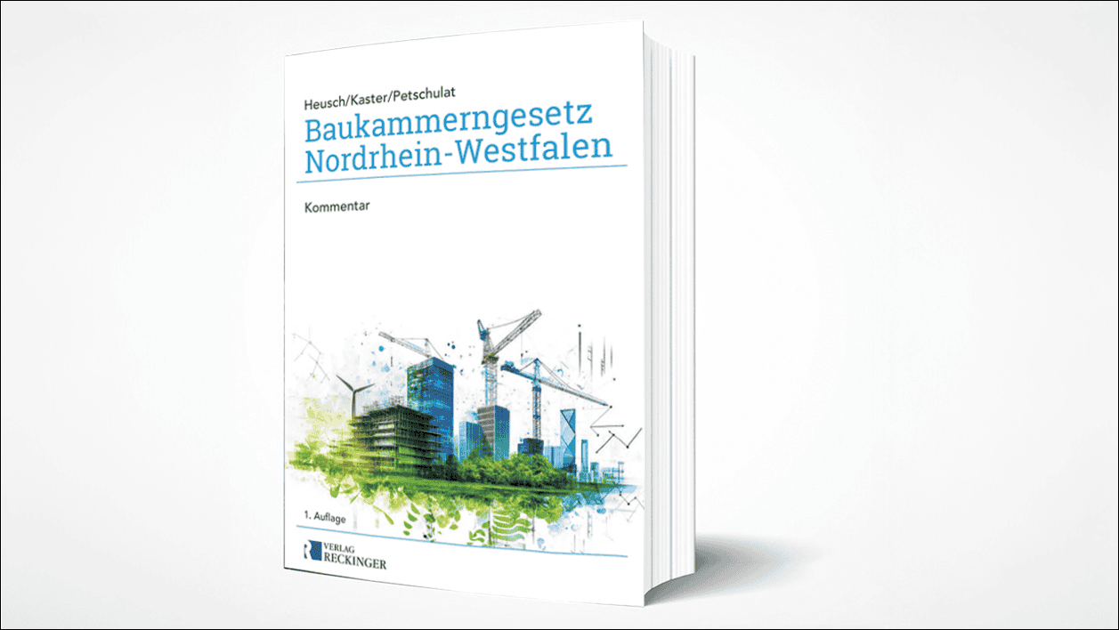 Baukammerngesetz Nordrhein-Westfalen © Reckinger-Verlag