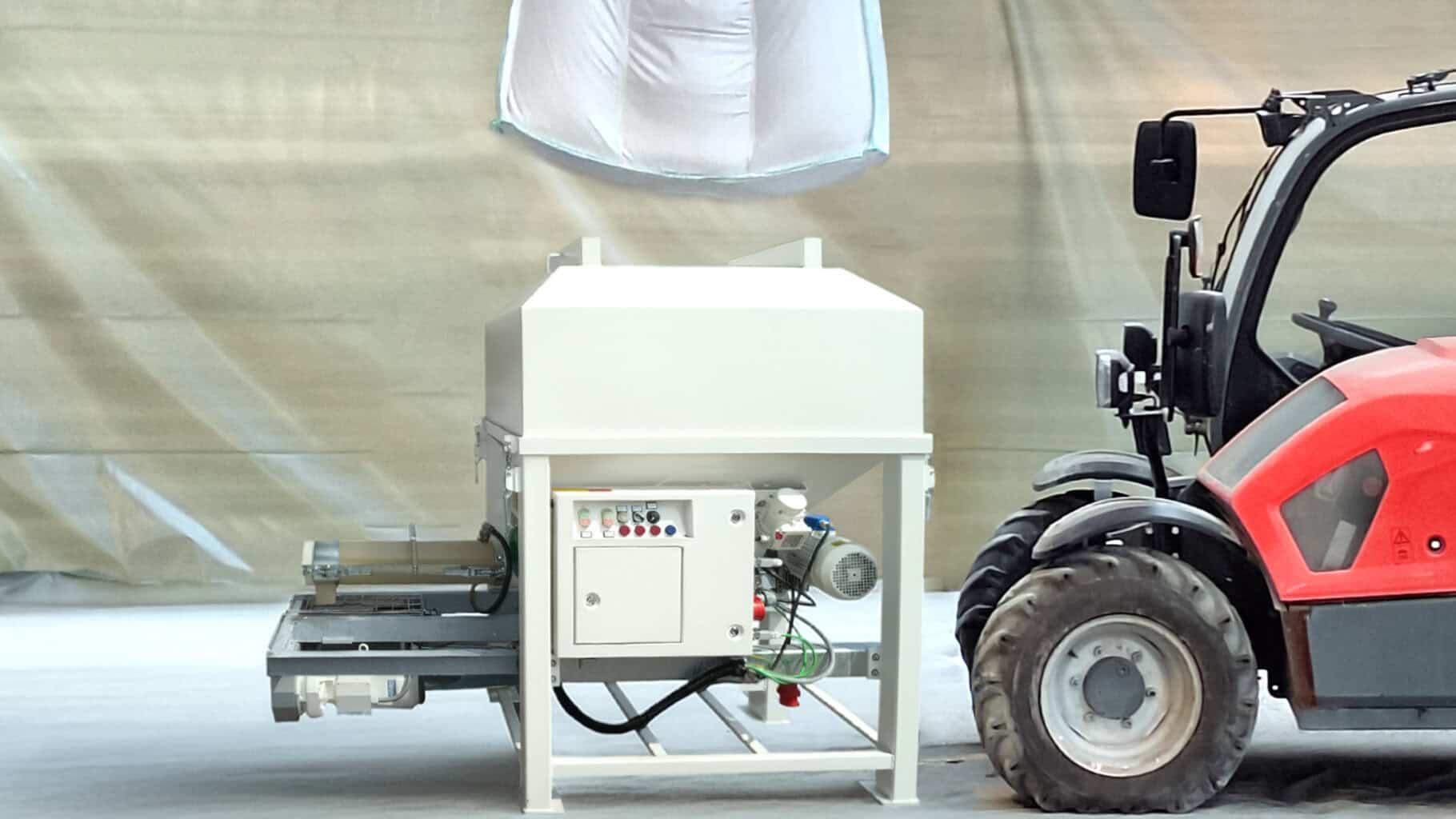 Einfaches Befüllen des Silos © StoCretec GmbH