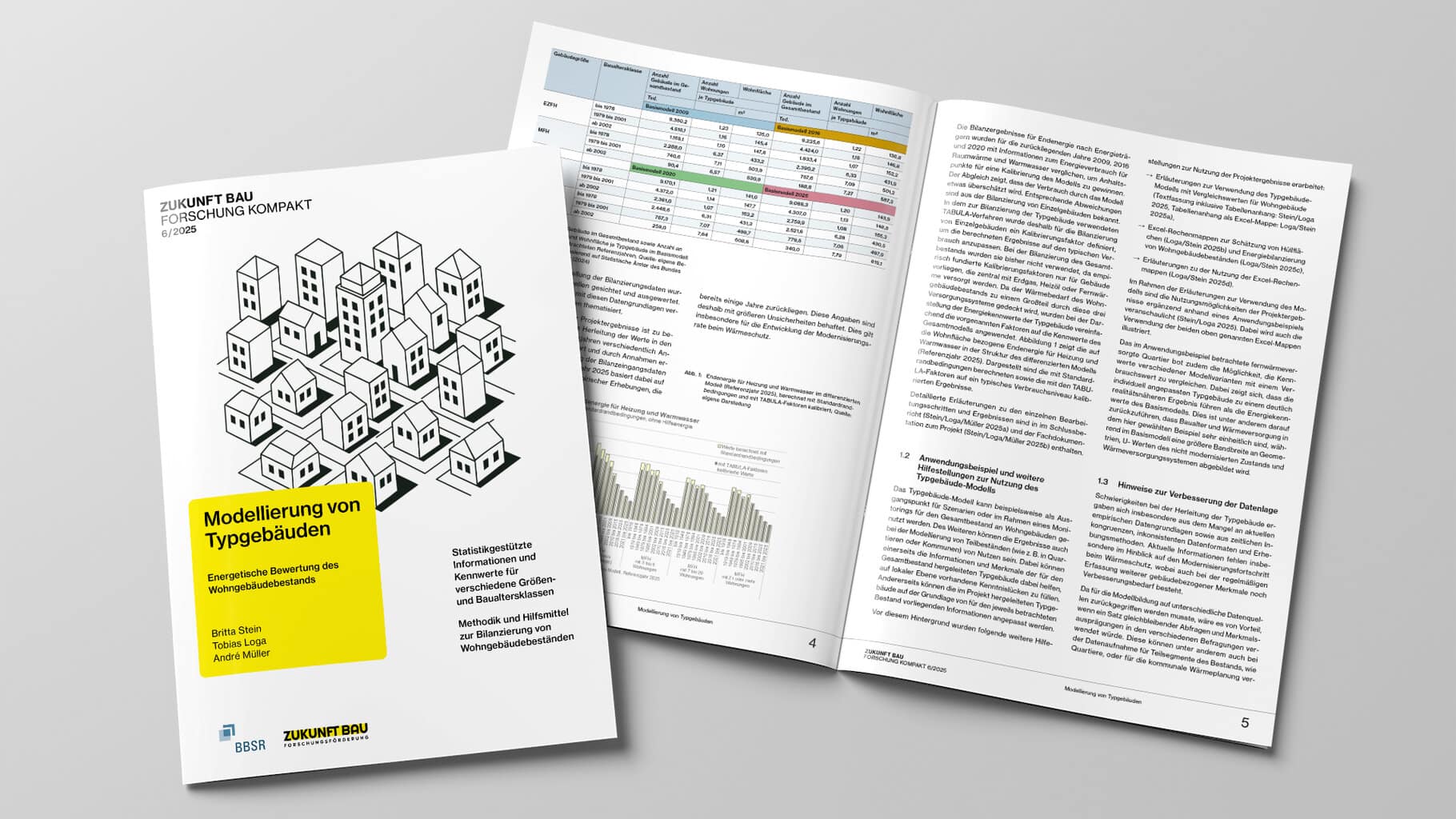 Modellierung von Typgebäuden – Energetische Bewertung des Wohngebäudebestands © BBSR